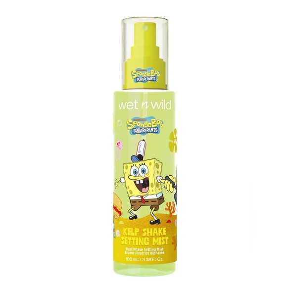 Wet N Wild SpongeBob Kelp Shake Dual Phase Makeup Setting Spray - Picture 1 of 7